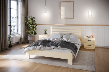 Кровать ВЕРОНИКА двуспальная с ортопедическим основанием &mdash; Аэлита