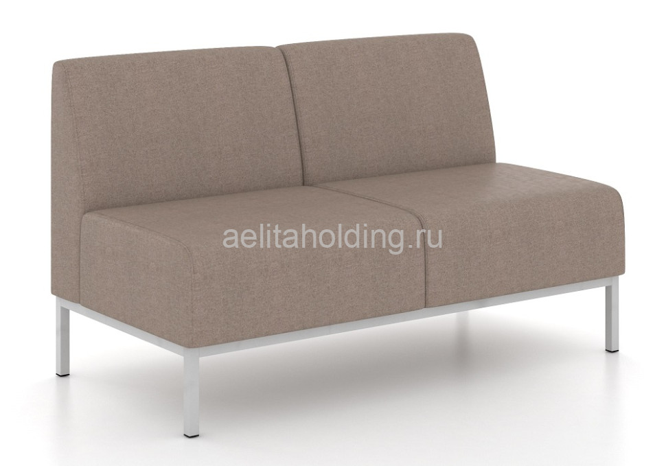 Прямая секция Компакт 2-х местная