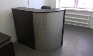 Стойка ресепшн Эдем Премиум 1370х670х1160  &mdash; Аэлита