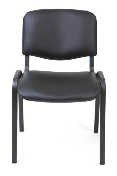 Стул ИЗО черный, кожзам черный  — Аэлита