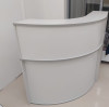 Стойка ресепшн Эдем 1600х900х1170 Пепел