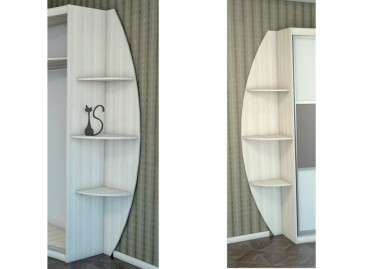 Радиусный угловой элемент 430*2350 — Аэлита