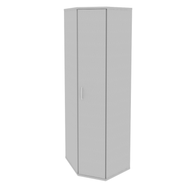 Гардероб угловой Рива (выдвижная вешалка)600*600*1975 &mdash; Аэлита