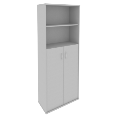 Шкаф высокий широкий Рива (2 средние двери ЛДСП) &mdash; Аэлита