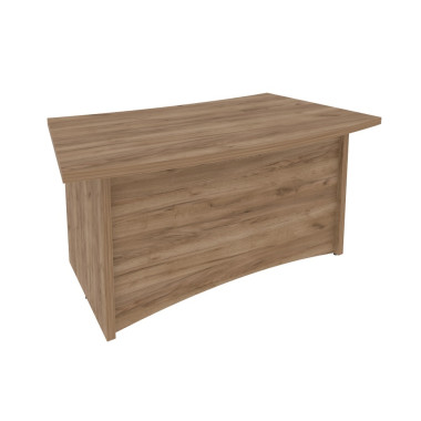 Стол руководителя криволинейный First 1600 — Аэлита