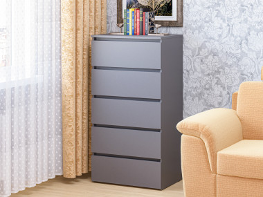 Комод высокий узкий с ящиками К-29 1155х600х420мм &mdash; Аэлита