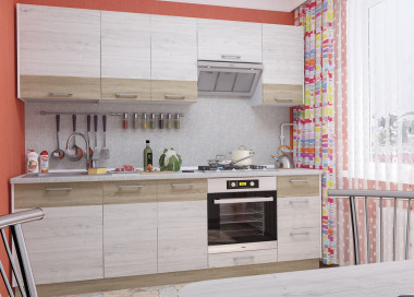 Кухня модульная &quot;Николь-6&quot;  2140х2400х600 — Аэлита