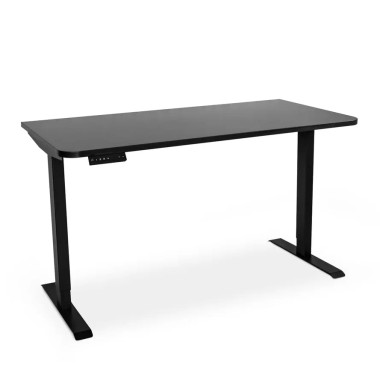 Стол с регулировкой высоты электрический LuxAlto LA-T33-2AR2 черный/черный ЛДСП 160*80*2.5 — Аэлита