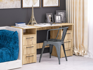 Стол Фронда-9 с 6 ящиками (вариант 2) — Аэлита