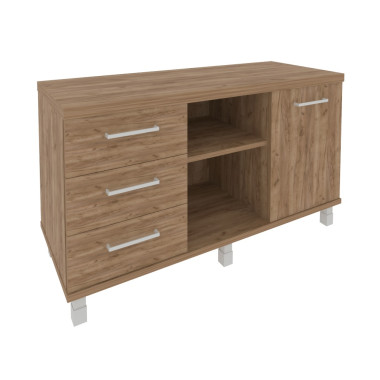 Тумба сервисная First  (3 ящика + распашной фасад) &mdash; Аэлита