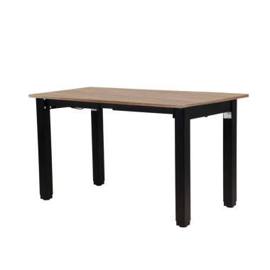 Стол с регулировкой высоты электрический LuxAlto LA-T33-4S2 черный/бежево-серый ЛДСП 160*70*2.5 — Аэлита