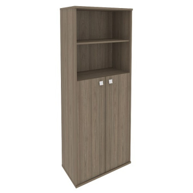 Шкаф высокий широкий  (2 средние двери ЛДСП) 778х410х1980 — Аэлита