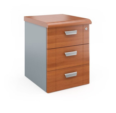 Тумба универсальная с 3 ящиками к столу СТ-1.6 (с топом) &mdash; Аэлита