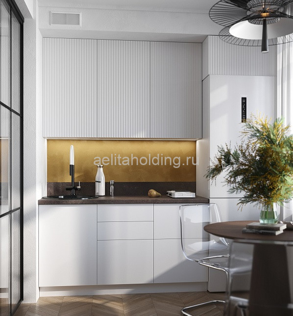 Кухонный гарнитур СИЭЛЬ 1800 с фрезеровкой