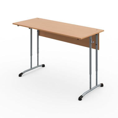 Стол ученический «Знание» 2-местный регулируемый по высоте &mdash; Аэлита