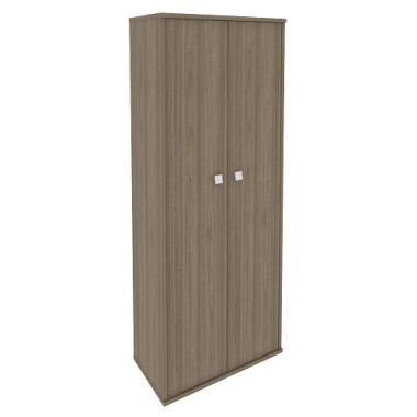 Шкаф высокий широкий  (2 высокие двери ЛДСП)778х410х1980 — Аэлита