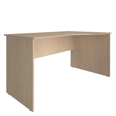 Стол письменный криволинейный левый/правый 1400х900х750 — Аэлита