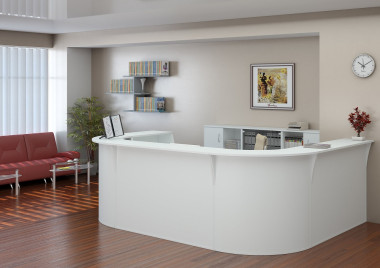 Стойка ресепшн Рива в ассортименте &mdash; Аэлита