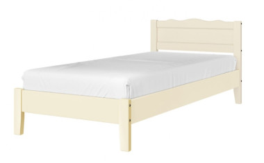 Кровать односпальная Карина-7 из натурального дерева &mdash; Аэлита