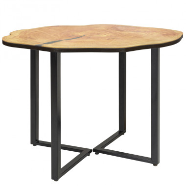 Стол "РОЛЬФ" (серия ЛОФТ) круглый d-800 &mdash; Аэлита