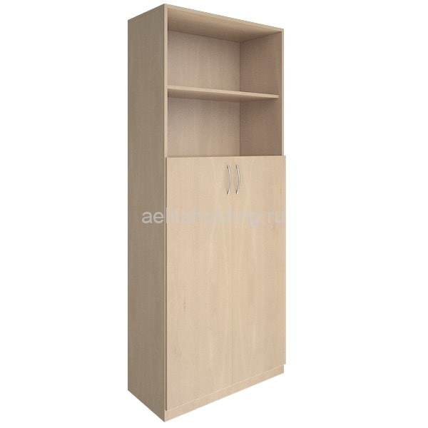 Шкаф высокий широкий (2 средние двери ЛДСП) 770х359х1914