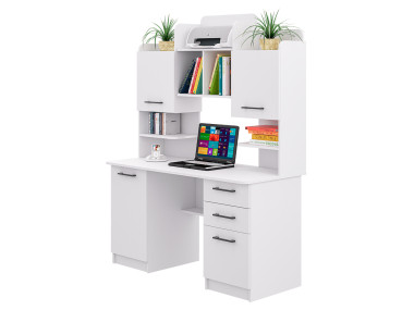 Стол СК-9 компьютерный 1820*1400*600  с надстройкой — Аэлита