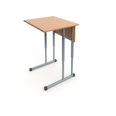 Одноместный регулируемый ученический стол 600*500 &mdash; Аэлита