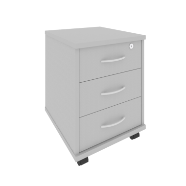 Тумба подкатная Рива (3 ящика, с замком) &mdash; Аэлита