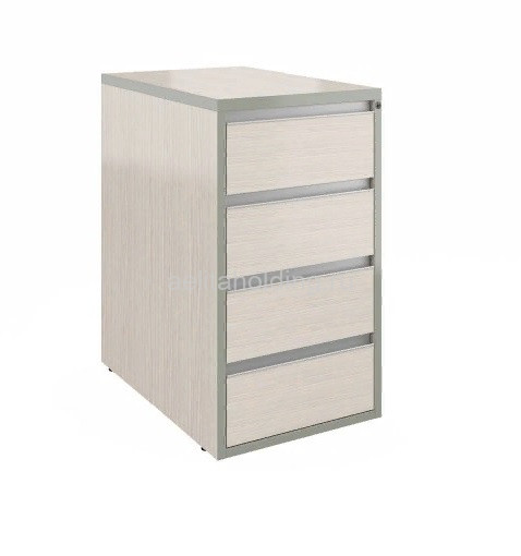 Тумба приставная с центральным замком